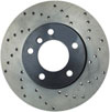 Stoptech 128.34077L | StopTech BMW 120i Sport Cryo Cross Drilled Rotor, Front Left; 2005-2011 Alternate Image 3