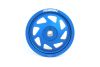 Perrin Performance pspeng104bl | Perrin 19-21 Subaru WRX / 16-18 Forester Lightweight Crank Pulley (FA/FB Engines w/Large Hub) - Blue; 2019-2021 Alternate Image 1