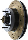 Stoptech 127.62000R | StopTech Buick GS Sport Drilled/Slotted Rotor, Front Right; 1970-1972 Alternate Image 7