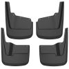 Husky Liners 58296 | 20-23 GMC Sierra 2500/3500 HD (Excl. Dually) Front & Rear Mud Guards - Black; 2020-2023 Alternate Image 1