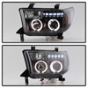 SPYDER 5012029 | Spyder Toyota Sequoia Halo LED ( Replaceable LEDs ) Projector Headlights - Black - (PRO-YD-TTU07-HL-BK); 2008-2012 Alternate Image 8