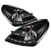 SPYDER 5015006 | Spyder Mercedes Benz R171 SLK ( HID Type ) DRL LED Projector Headlights - Black - (PRO-YD-MBSLK05-HID-DRL-BK); 2005-2010 Alternate Image 2