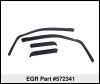 EGR 572341 | 11-23 Dodge Durango In-Channel Window Visors Front/Rear Set Dark Smoke; 2011-2023 Alternate Image 5