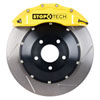 Stoptech 83.114.6800.81 | StopTech Audi S5 Big Brake Kit 6 Piston Yellow Calipers & 2-Piece No Coating Slotted Rotors, Front; 2008-2015 Alternate Image 1