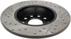 Stoptech 127.33099L | StopTech Volkswagen Tiguan Sport Drilled/Slotted Rotor, Rear Left; 2009-2010 Alternate Image 6