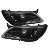 SPYDER 5042651 | Spyder Volkswagen Tiguan DRL LED Projector Headlights - Black - (PRO-YD-VTIG09-DRL-BK); 2009-2011 Alternate Image 1