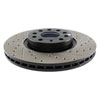 Stoptech 127.33098L | StopTech Audi TT Quattro Sport Drilled/Slotted Rotor, Front Left; 2009-2018 Alternate Image 1