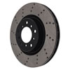 Stoptech 128.34059R | StopTech BMW M3 Sport Cryo Cross Drilled Rotor, Front Right; 2001-2006 Alternate Image 1