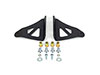 Cali Raised LED cr2342 | Cali Raised 05-23Toyota Tacoma 52 Curved Led Light Bar Roof Mounting Brackets; 2005-2023 Alternate Image 1