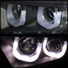 SPYDER 5075055 | Spyder Toyota Highlander Projector Headlights - 3D DRL - Black - High H1 (Included) - Low H7 (Included) - (PRO-YD-THLAN11-3DDRL-BK); 2011-2013 Alternate Image 6