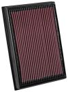 K&N Engineering 335048 | K&N 2016 Nissan Titan XD V8-5.0L Replacement Drop In Air Filter; 2016-2016 Alternate Image 2