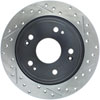 Stoptech 127.40068L | StopTech Acura TSX Sport Drilled/Slotted Rotor, Rear Left; 2009-2014 Alternate Image 7