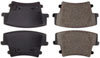 Stoptech 308.10572 | StopTech Street Brake Pads Dodge Magnum exc Police Pkg, Rear; 2006-2008 Alternate Image 3