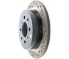 Stoptech 127.40017L | StopTech Honda CRX Sport Drilled/Slotted Rotor, Rear Left; 1990-1991 Alternate Image 8