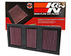 K&N Engineering 332985 | K&N Replacement Air FIlter 11 Mercedes Benz C350/CLS350/E300/GLK350/ML350/S350 / 11-12 E350/SLK350; 2011-2012 Alternate Image 3