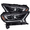 AlphaRex 880120 | 2019+ Ford Ranger PRO-Series Proj Headlights Plank Style Black w/Seq Signal/DRL; 2019-2022 Alternate Image 7