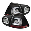 SPYDER 5073792 | Spyder Volkswagen Golf V LED TURN SIGNAL LED Tail Lights - Black - (ALT-YD-VG03-LED-BK); 2006-2009 Alternate Image 2