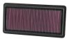 K&N Engineering 335022 | K&N 2014 SUBARU XV CROSSTREK HYBRID 2.0L L4 2014 Replacement Air Filter; 2014-2014 Alternate Image 2