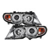 SPYDER 5042408 | Spyder BMW E46 3-Series 4DR 1PC Halo Projector Headlights - Chrome - (PRO-YD-BMWE4602-4D-AM-C); 2002-2005 Alternate Image 1