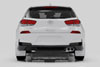 Rally Armor mf59-ur-blk/gry | 2019+ Hyundai Elantra N Line UR Black Mud Flap w/ Grey Logo; 2019-2022 Alternate Image 7