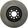 Stoptech 128.33094L | StopTech Audi TT Quattro Sport Cryo Cross Drilled Rotor, Front Left; 2004-2006 Alternate Image 3