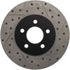 Stoptech 127.61072L | StopTech Mercury Grand Marquis Sport Drilled/Slotted Rotor, Front Left; 2003-2011 Alternate Image 5