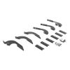 Go Rhino 6944296 | 05-22 Toyota Tacoma DC 4DR Mounting Brackets (V-Series V3/RB10 Slim/RB20 Slim) - Tex. Blk; 2005-2022 Alternate Image 1