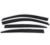 AVS 794007 | 08-12 Honda Accord Ventvisor Low Profile Deflectors 4pc - Smoke w/Chrome Trim; 2008-2012 Alternate Image 4