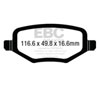 EBC dp63020 | 12+ Chrysler Town & Country 3.6 Greenstuff Rear Brake Pads; 2012-2023 Alternate Image 4