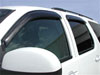 Stampede 6066-2 | 2007-2013 Chevy Avalanche Crew Cab Pickup Tape-Onz Sidewind Deflector 4pc - Smoke; 2007-2013 Alternate Image 1