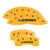 MGP 13007SCV5YL | 4 Caliper Covers Engraved Front & Rear C5/Corvette Yellow finish black ch; 1997-2004 Alternate Image 6