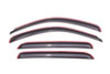 AVS 194515 | 07-13 Chevy Avalanche Ventvisor In-Channel Front & Rear Window Deflectors 4pc - Smoke; 2007-2013 Alternate Image 1