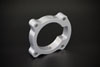 Torque Solution ts-tbs-018 | Throttle Body Spacer (Silver): Hyundai Genesis Coupe 2.0T 2010-2012; 2010-2012 Alternate Image 1