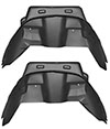 Husky Liners 79211 | 19-21 Ram 1500 Wheel Well Guards Rear - Black; 2019-2021 Alternate Image 1