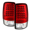 SPYDER 5001542 | Spyder CHEVROLET SUBURBAN / TAHOE & GMC YUKON / DENALI Led Tail Lights - Red Clear - (ALT-YD-CD00-LED-RC); 2000-2006 Alternate Image 1