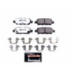 PowerStop z26-1288 | Power Stop 08-10 Infiniti EX35 Rear Z26 Extreme Street Brake Pads w/Hardware; 2008-2010 Alternate Image 1