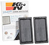 K&N Engineering vf1016 | K&N 08-12 Jeep Liberty V6-3.7L Cabin Air Filter (2 Per Box); 2008-2012 Alternate Image 5