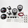 Ford Racing m-15200k-bml | 2021+ Ford Bronco Mirror Mounted 4in Rigid LED Lights Kit; 2021-2024 Alternate Image 1