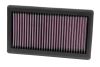 K&N Engineering 335014 | K&N Replacement Panel Air Filter for 2014-2015 Infiniti Q50 3.5L/3.7L V6 (2 Required); 2014-2015 Alternate Image 3