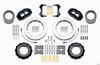 Wilwood 140-13305 | Narrow Superlite 4R Front Hat Kit 12.88in 76-77 Ford Bronco Dana 44 w/Lines; 1976-1977 Alternate Image 1