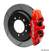 Wilwood 140-15474-r | AERO4 Rear Truck Kit 14.50in Red 2008-2015 Toyota Land Cruiser (J200) w/ Lines; 2008-2015 Alternate Image 1