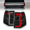 ANZO 311408 | 07-17 Ford Expedition LED Taillights w/ Light Bar Black Housing Clear Lens; 2007-2017 Alternate Image 2