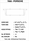 CSF 7068 | Porsche 911 Turbo/GT3 RS/GT4 (991) Center Radiator; 1950-2020 Alternate Image 2