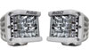 Rigid Industries 862213 | D-SS - Spot - Set of 2 - White Housing Alternate Image 1