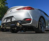 HKS 31014-kn001 | 2017 Infiniti Q60 Dual Hi-Power Titanium Tip Catback Exhaust; 2017-2017 Alternate Image 1