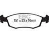 EBC ud1720 | 2013+ Fiat 500E Electric Ultimax2 Front Brake Pads Alternate Image 2