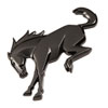 Ford Racing m-1447-brb | 2021 Bronco Rear Emblem - Black; 2021-2024 Alternate Image 1