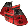 SPYDER 5000842 | Spyder BMW E53 X5 4PCS Tail Lights - Red Smoke - (ALT-YD-BE5300-RS); 2000-2006 Alternate Image 1