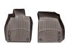 WeatherTech 477241 | 2013-2015 Porsche Boxster Front FloorLiner - Cocoa; 2013-2015 Alternate Image 1