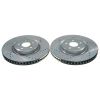 PowerStop ar85200xpr | Power Stop 19-22 Ford Edge Front Evolution Drilled & Slotted Rotor (Pair); 2022-2022 Alternate Image 1